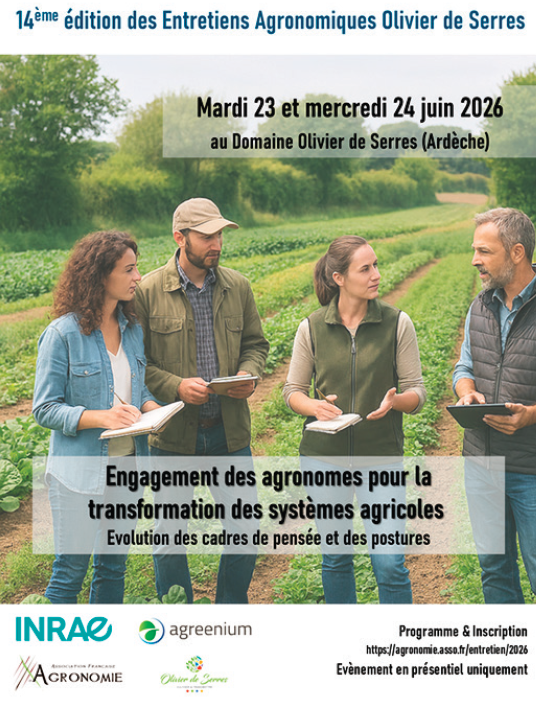 ENTRETIENS AGRONOMIQUES OLIVIER DE SERRES